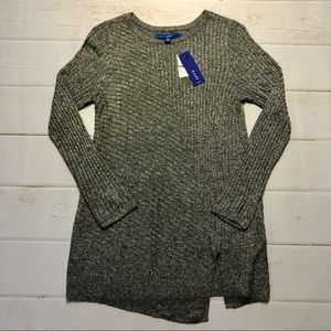 NWT - Apt 9 - Heathered Black Sweater - PSmall